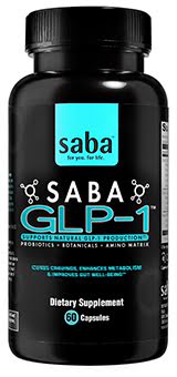 Saba GLP-1 weight loss and appetite control supplement - 60 capsules