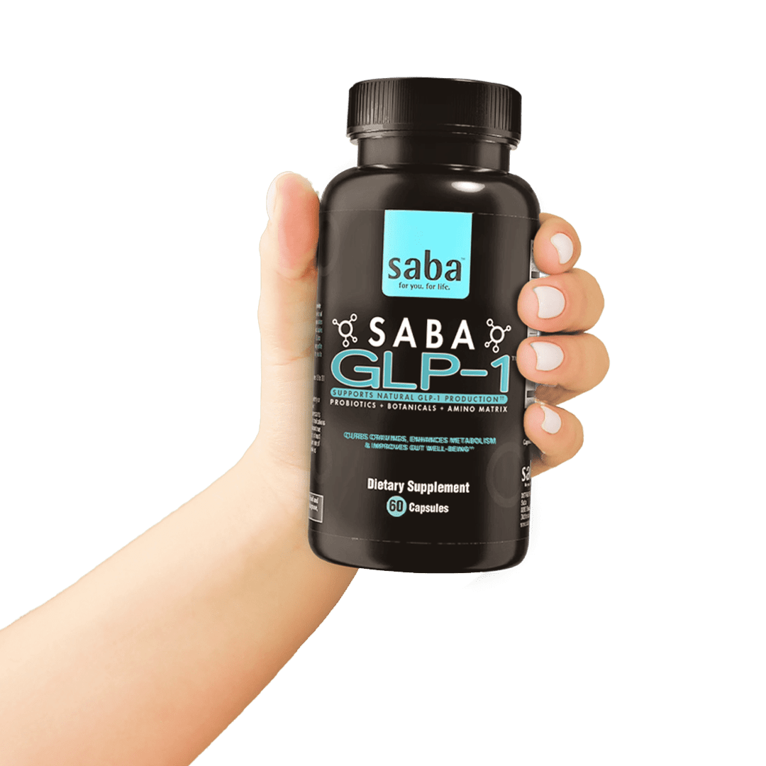 Natural GLP-1 supplement by Saba for fat burning and metabolism support